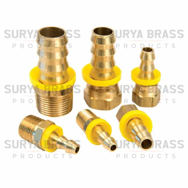 Brass Push Lock Hydraulic Fitting